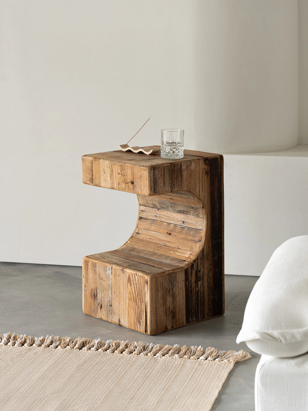 Mason C-Shape Side Table