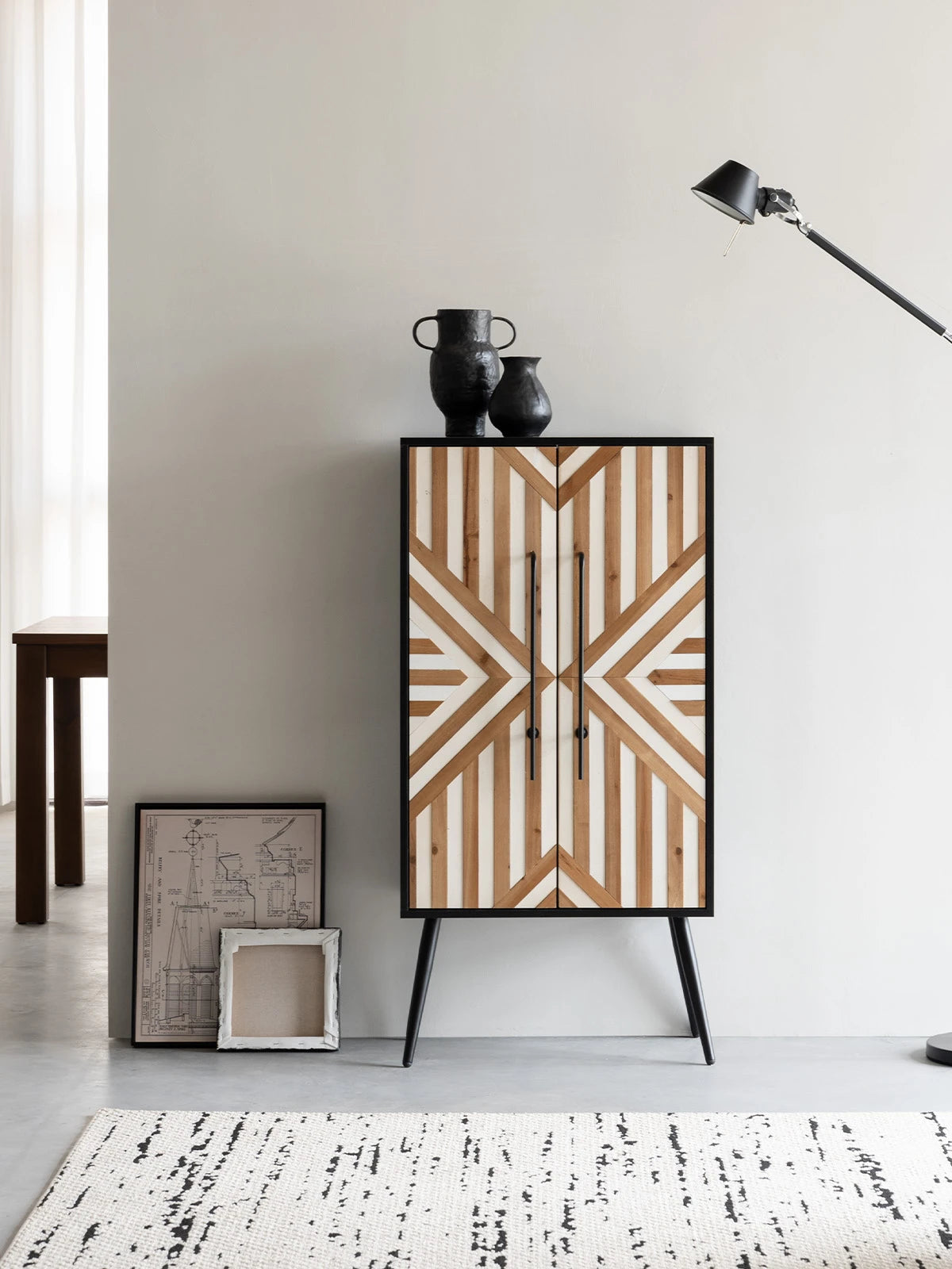 Oberon 50″ Tall Accent Cabinet