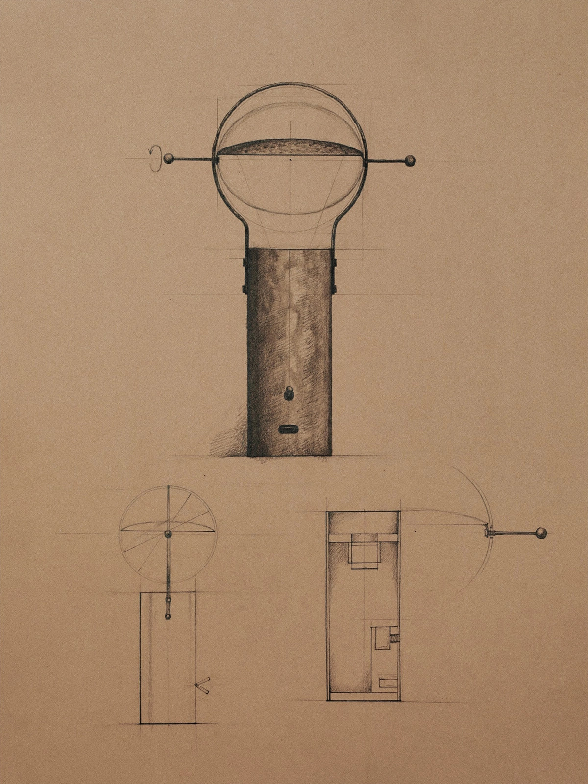 The Tempered Handheld Lamp