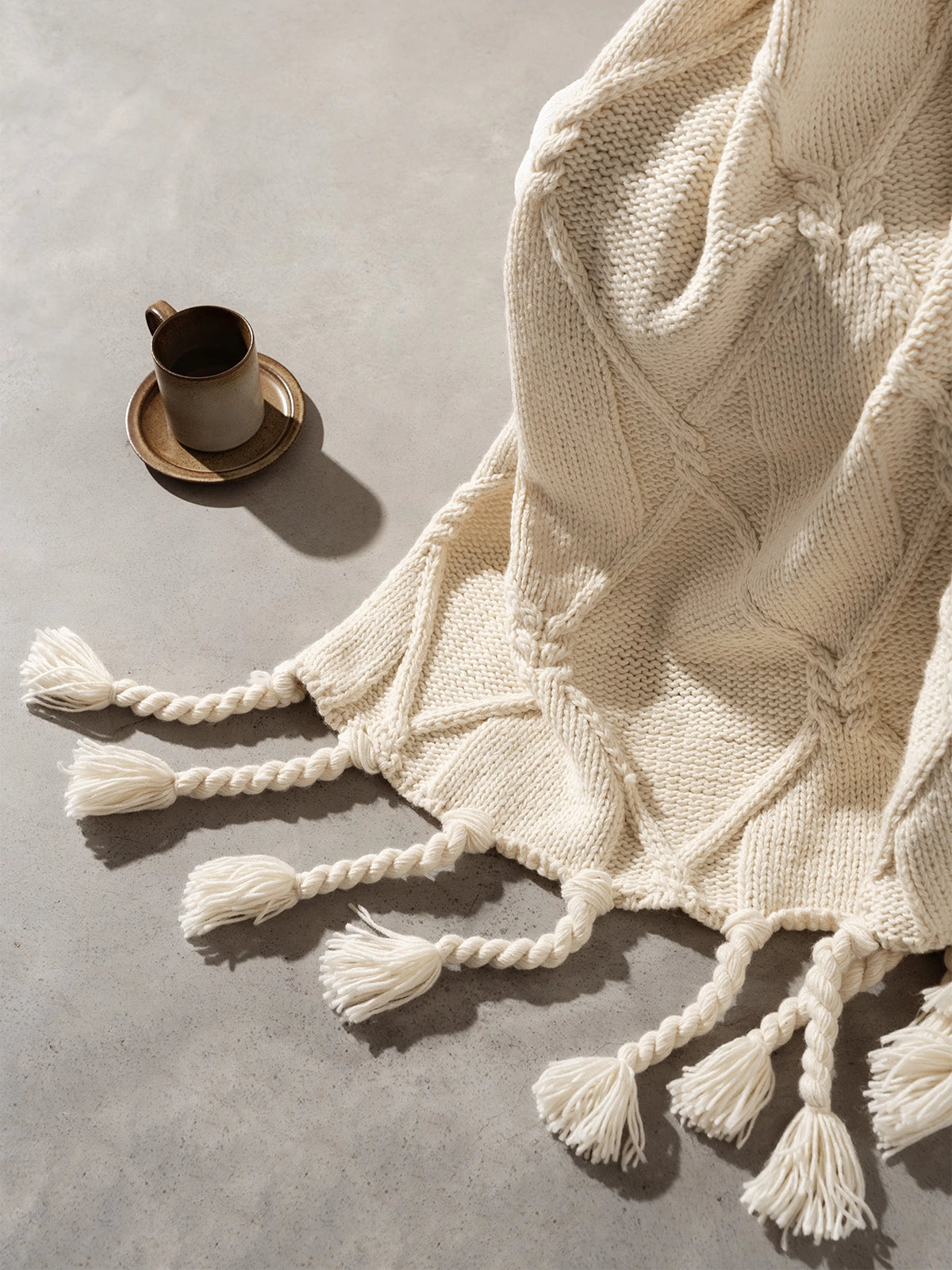 Albion Fringe Throw