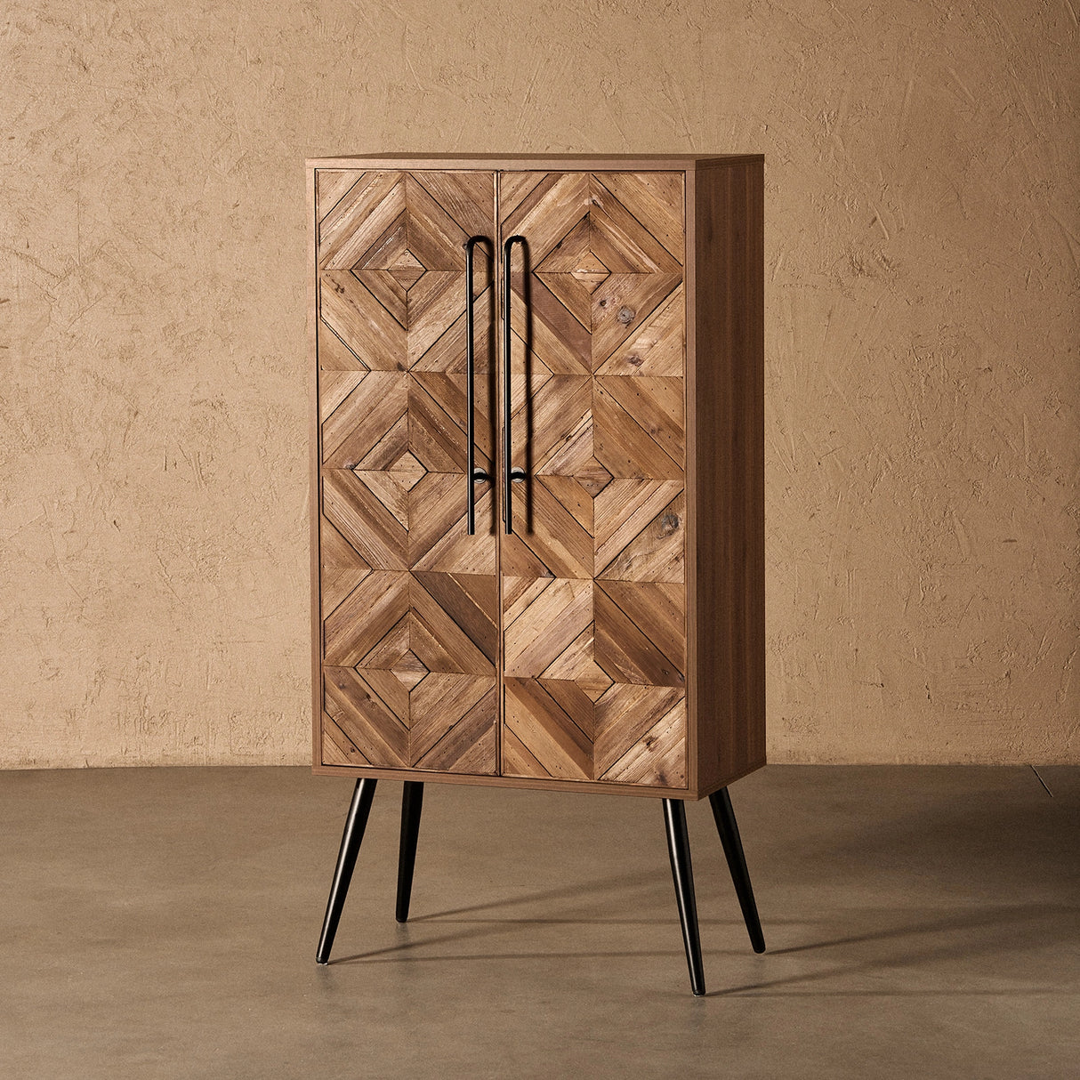 Acadia 50" Tall Accent Storage Cabinet