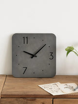 Cement-Accent Wall Clock