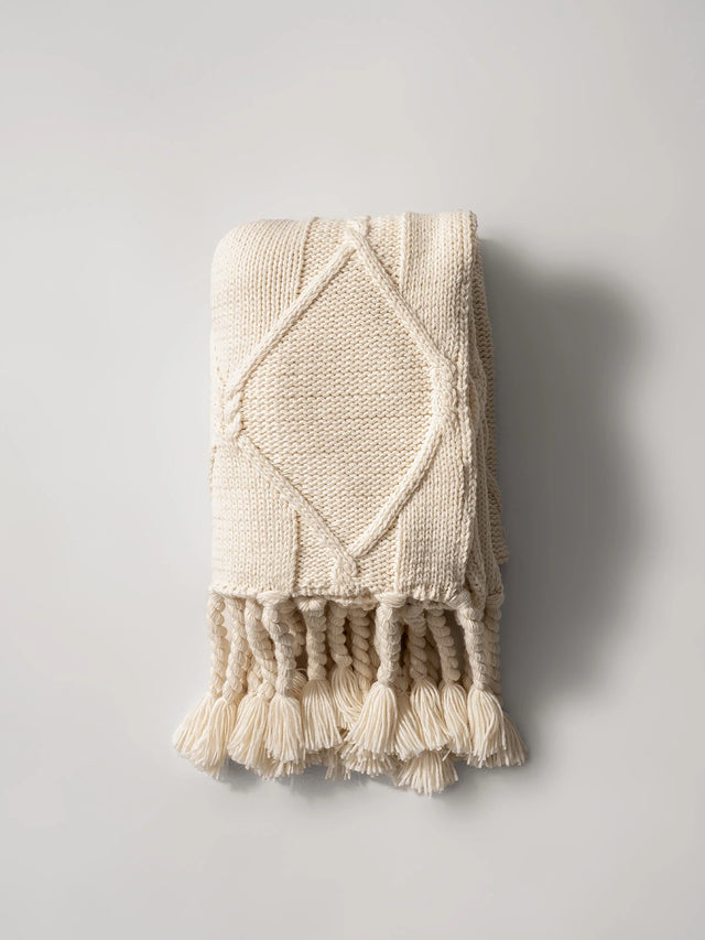 Albion 59" x 47" Fringe Throw