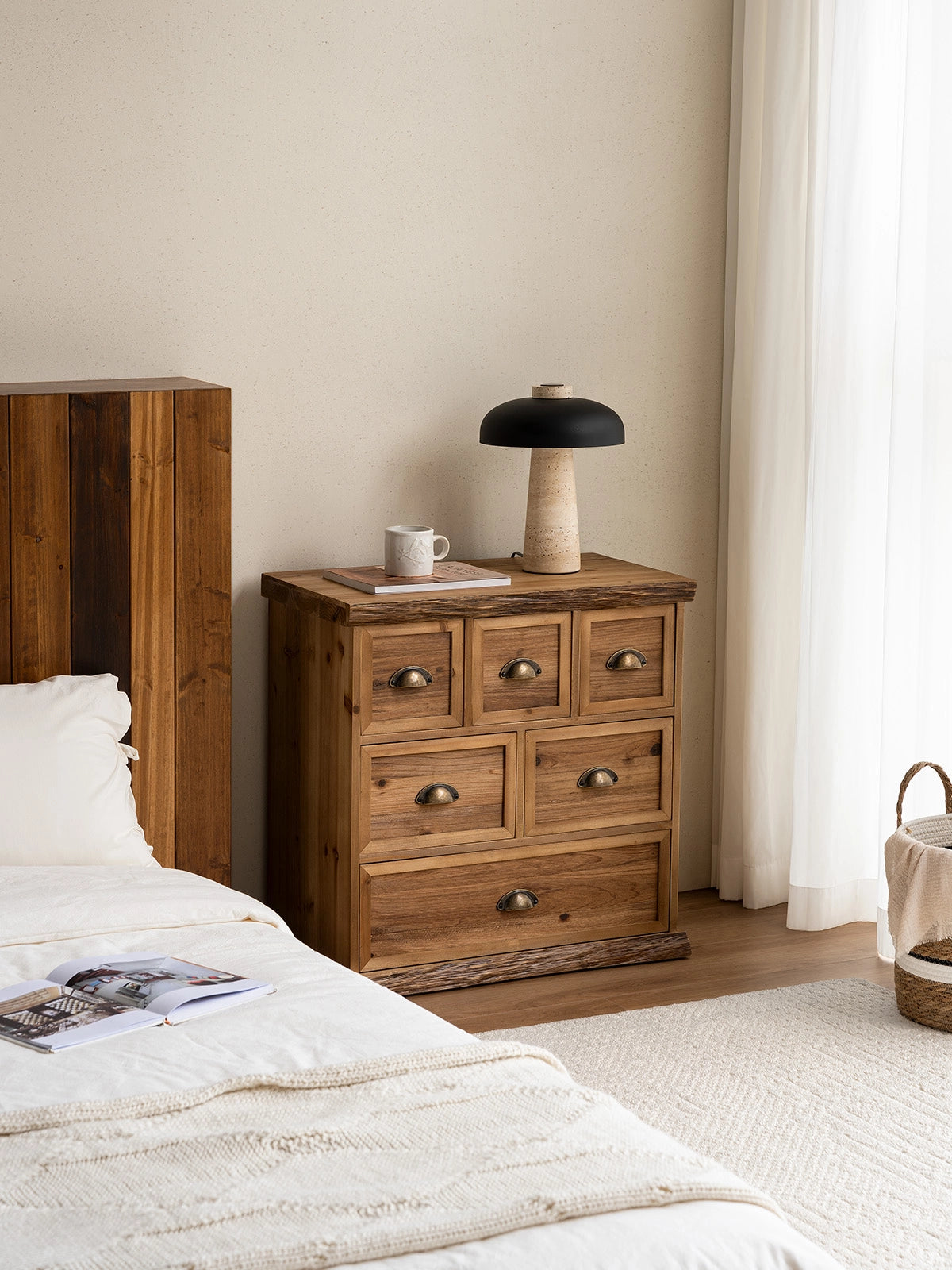 Fernwick 6-Drawer Nightstand