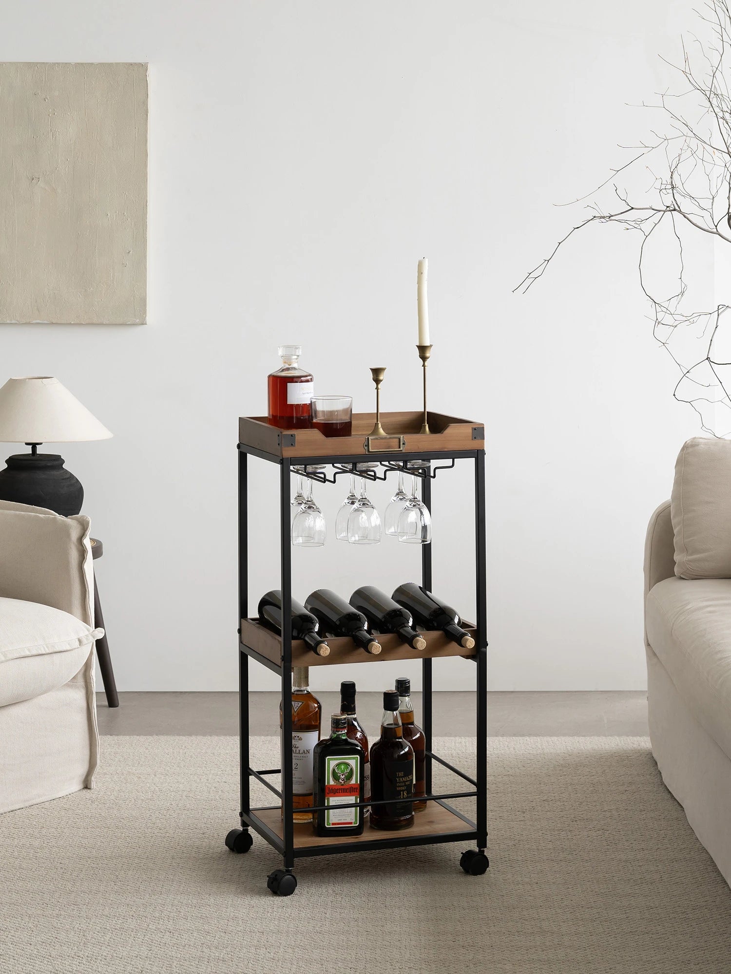 Homestead Wine Cart