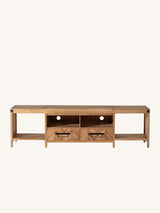 Acadia Fully-Assembled TV Stand for Up to 80" TV