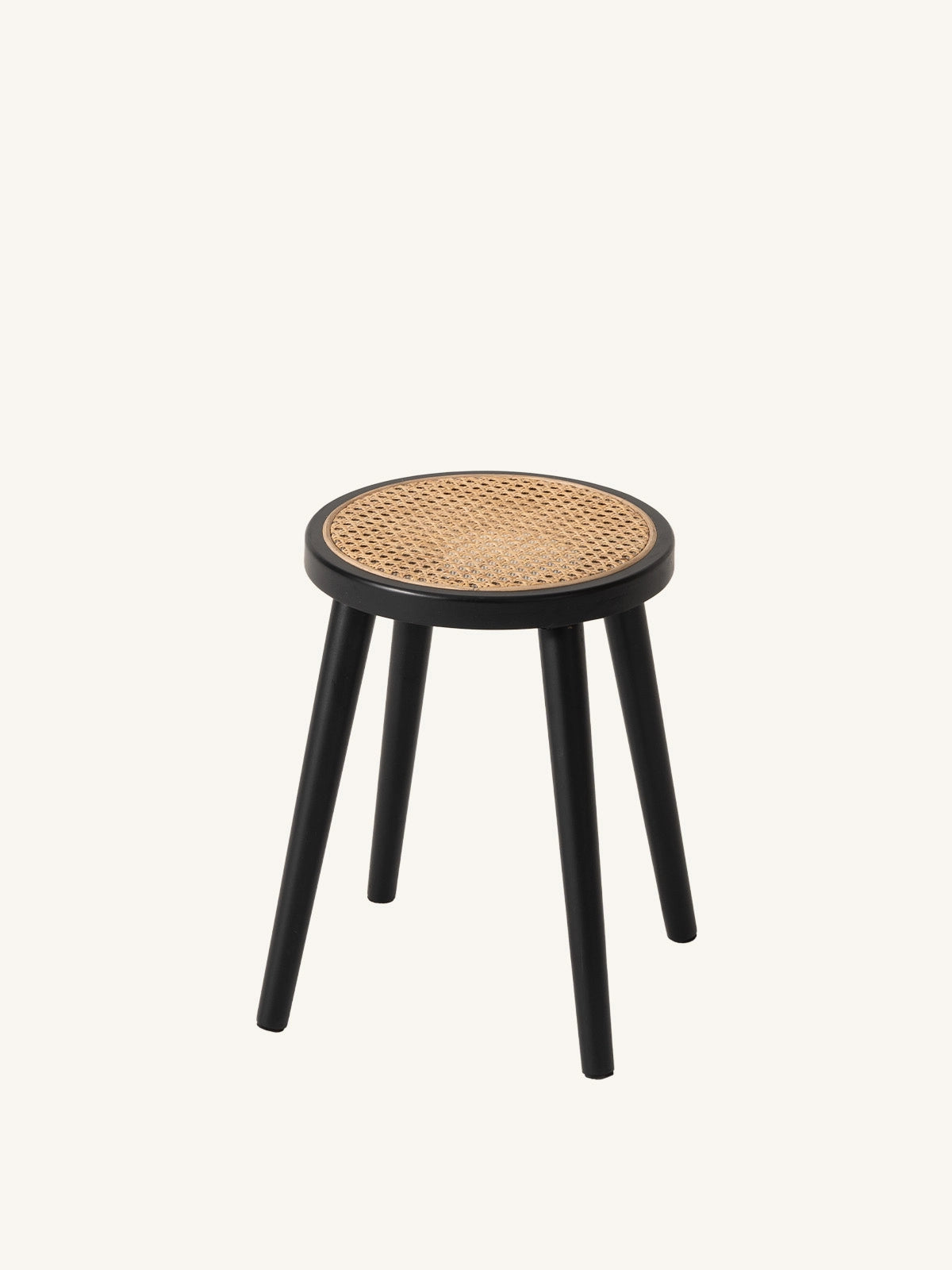 Round Wood Stool