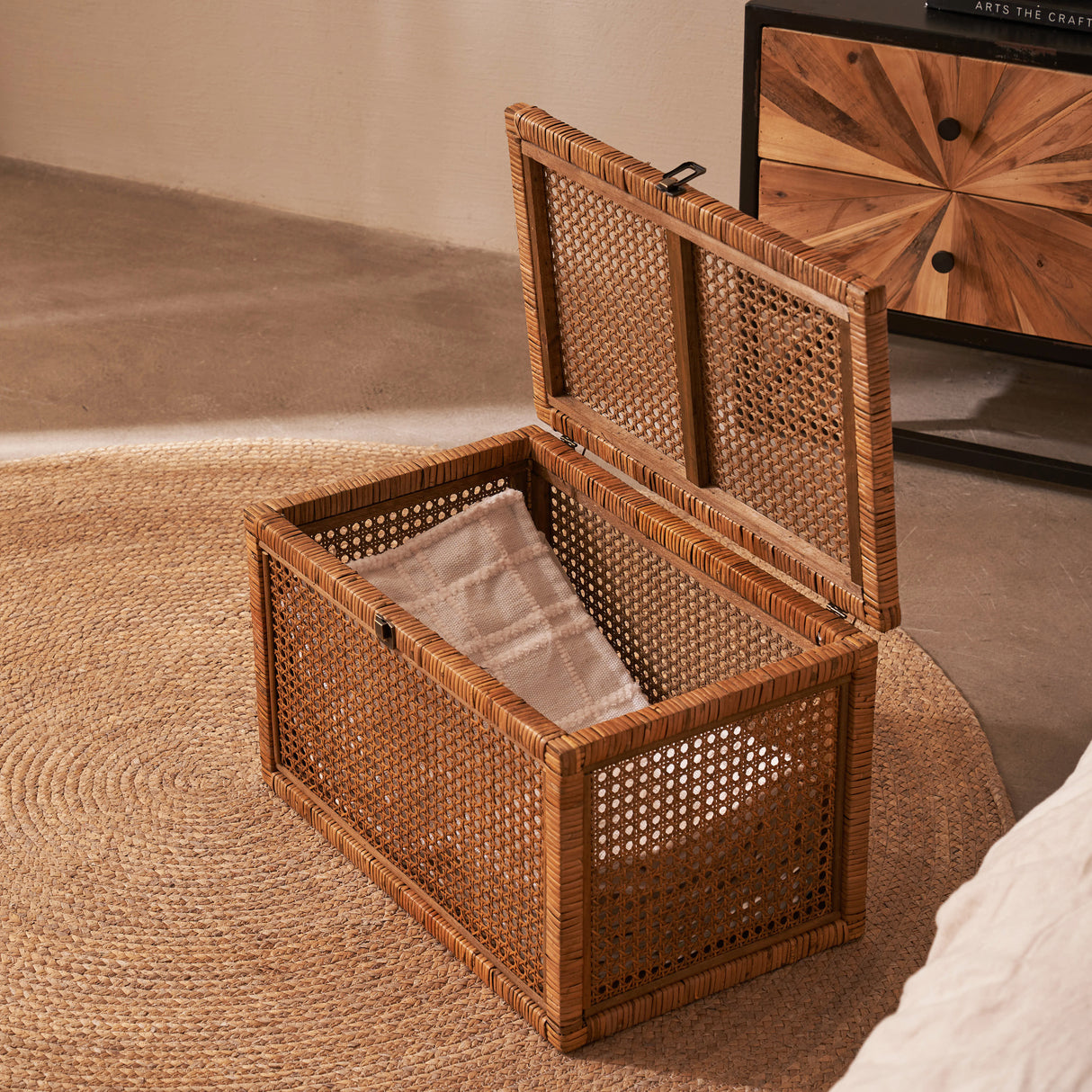 Rattan Storage Box, Set of 3