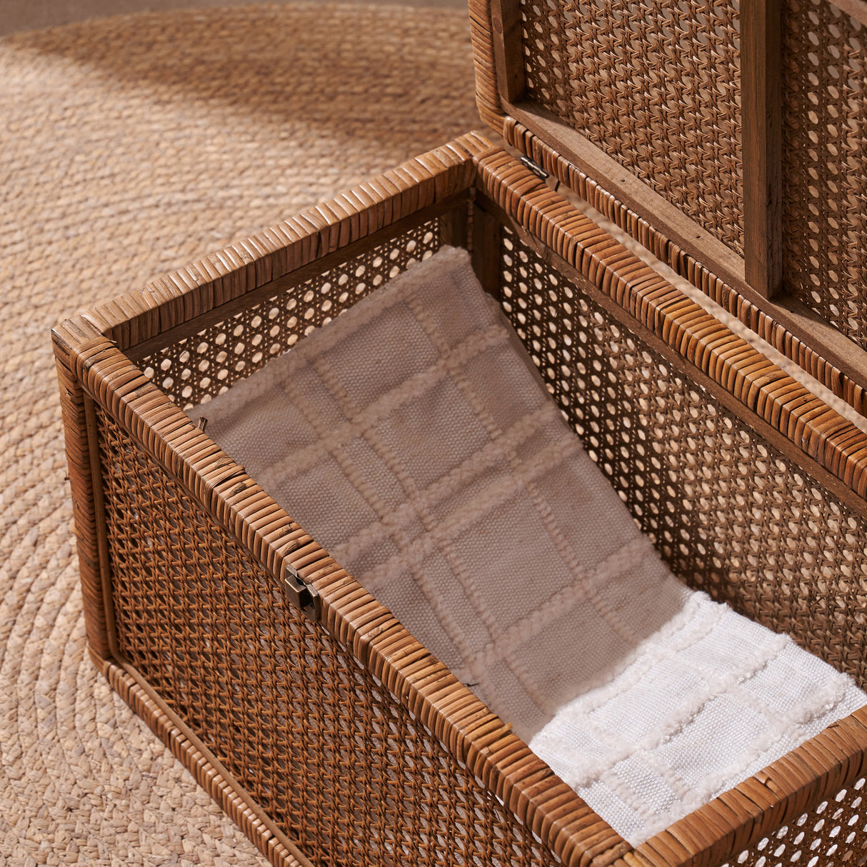 Rattan Storage Box, Set of 3