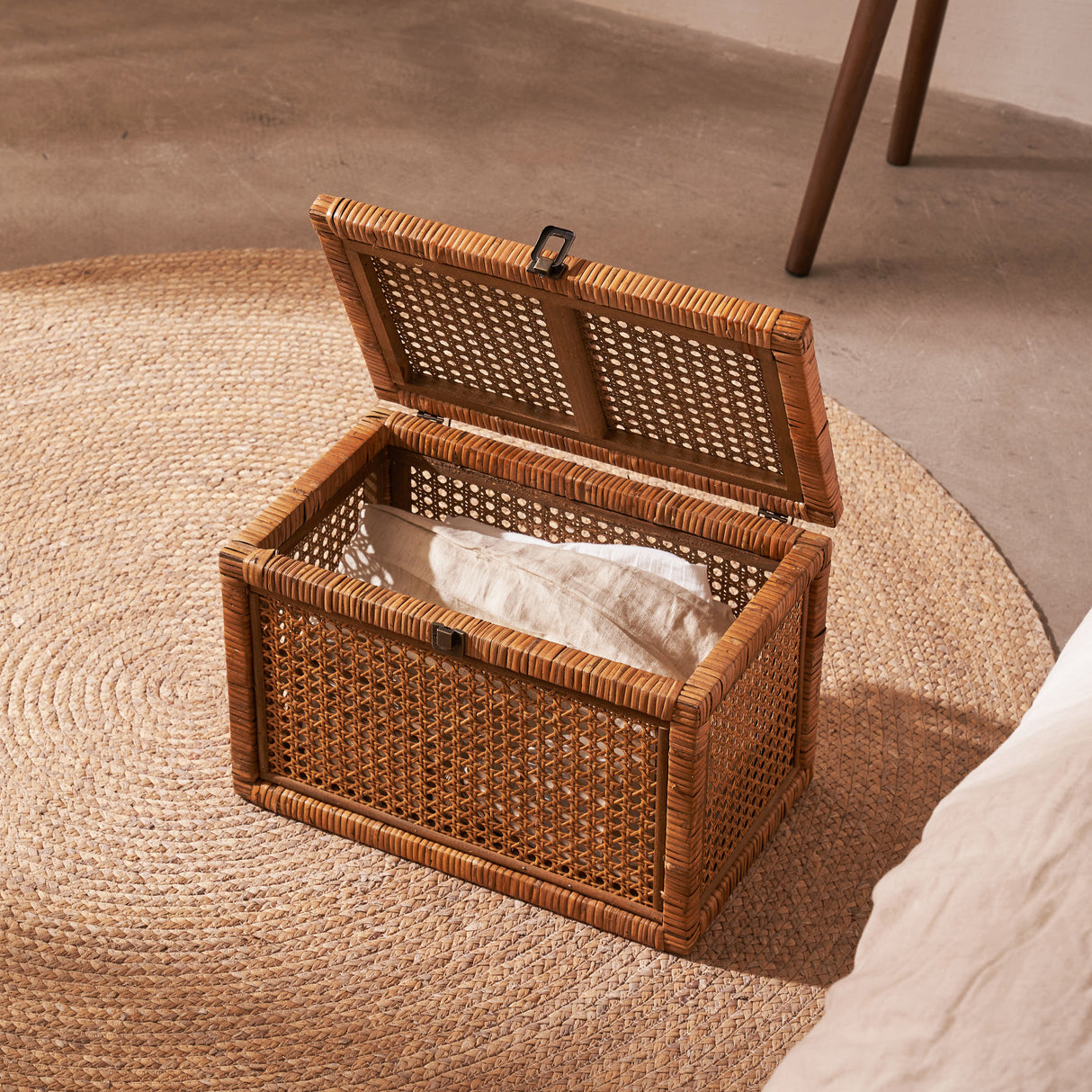 Rattan Storage Box, Set of 3