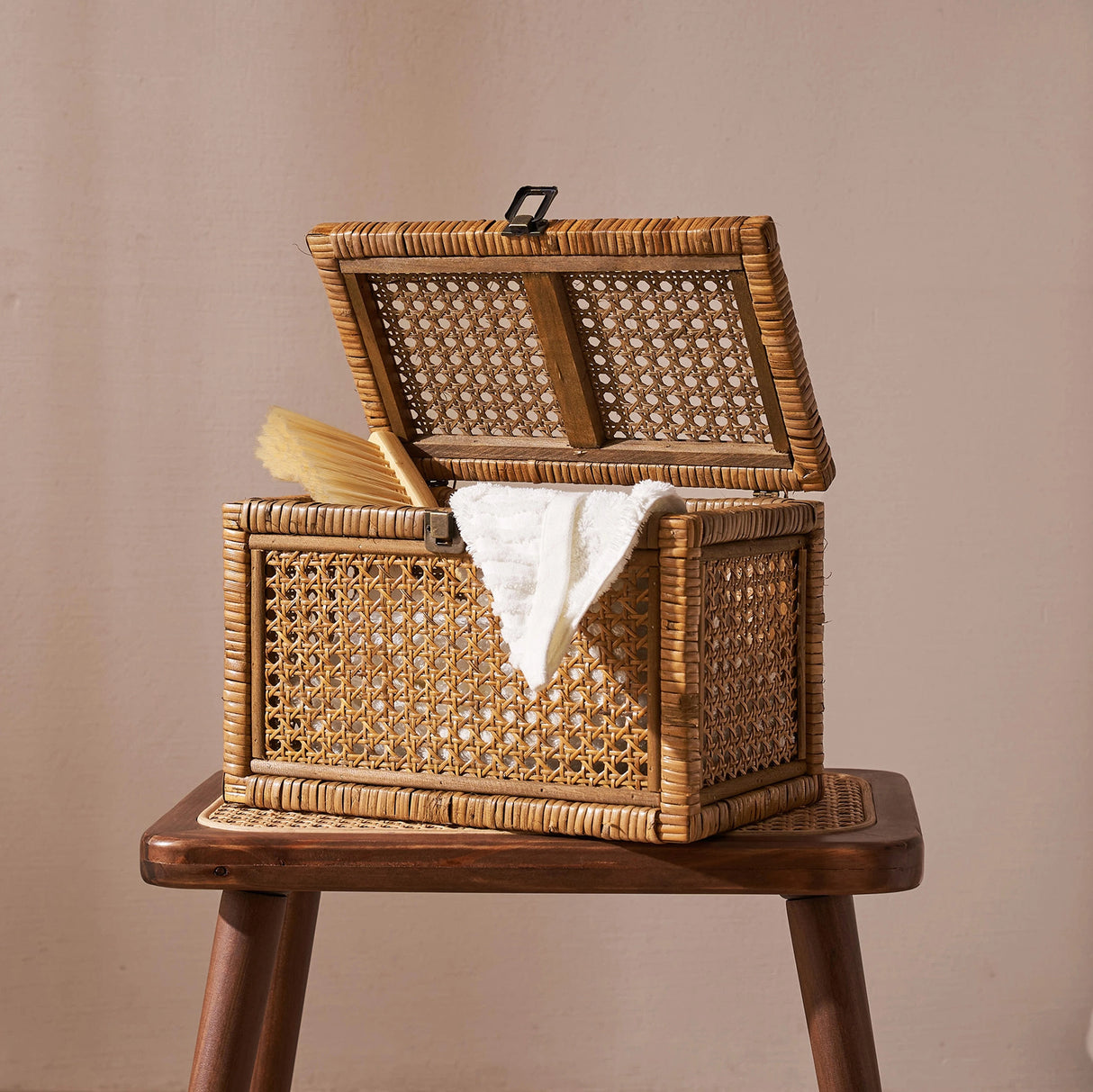 Rattan Storage Box, Set of 3