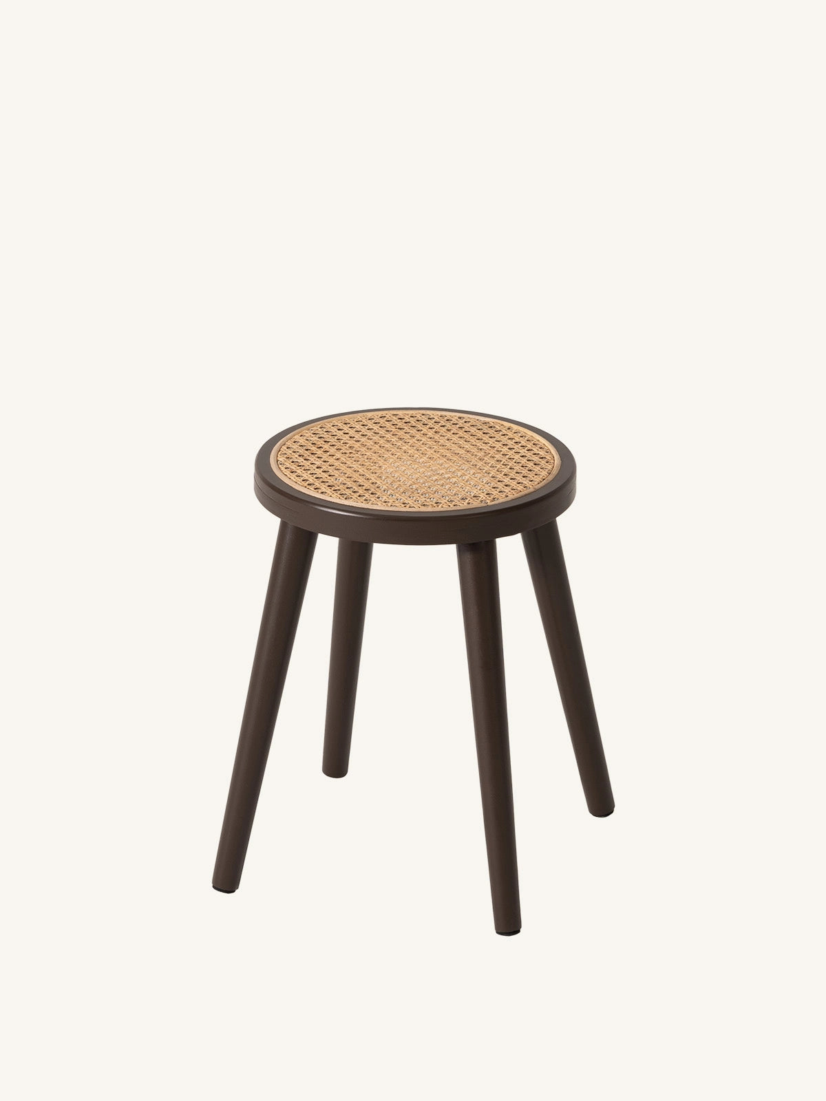 Round Wood Stool