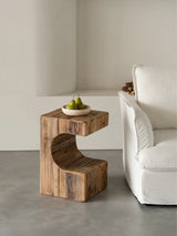 Mason C-Shape Side Table