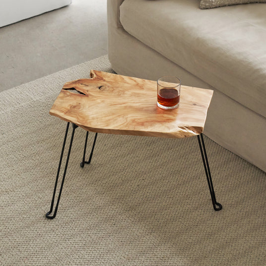 Live Edge Foldable Table