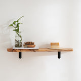 Live Edge Floating Wall Shelf