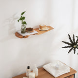 Live Edge Floating Wall Shelf