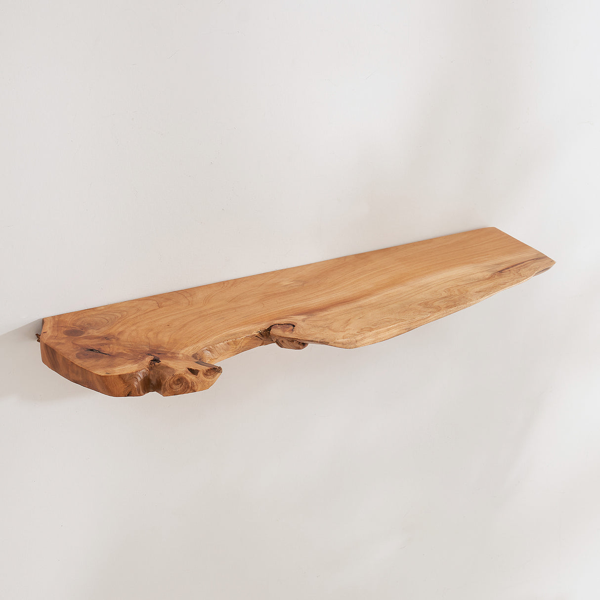 Live Edge Floating Wall Shelf