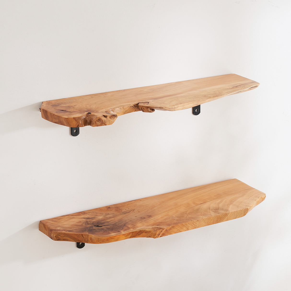 Live Edge Floating Wall Shelf