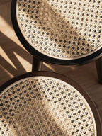 Round Wood Stool