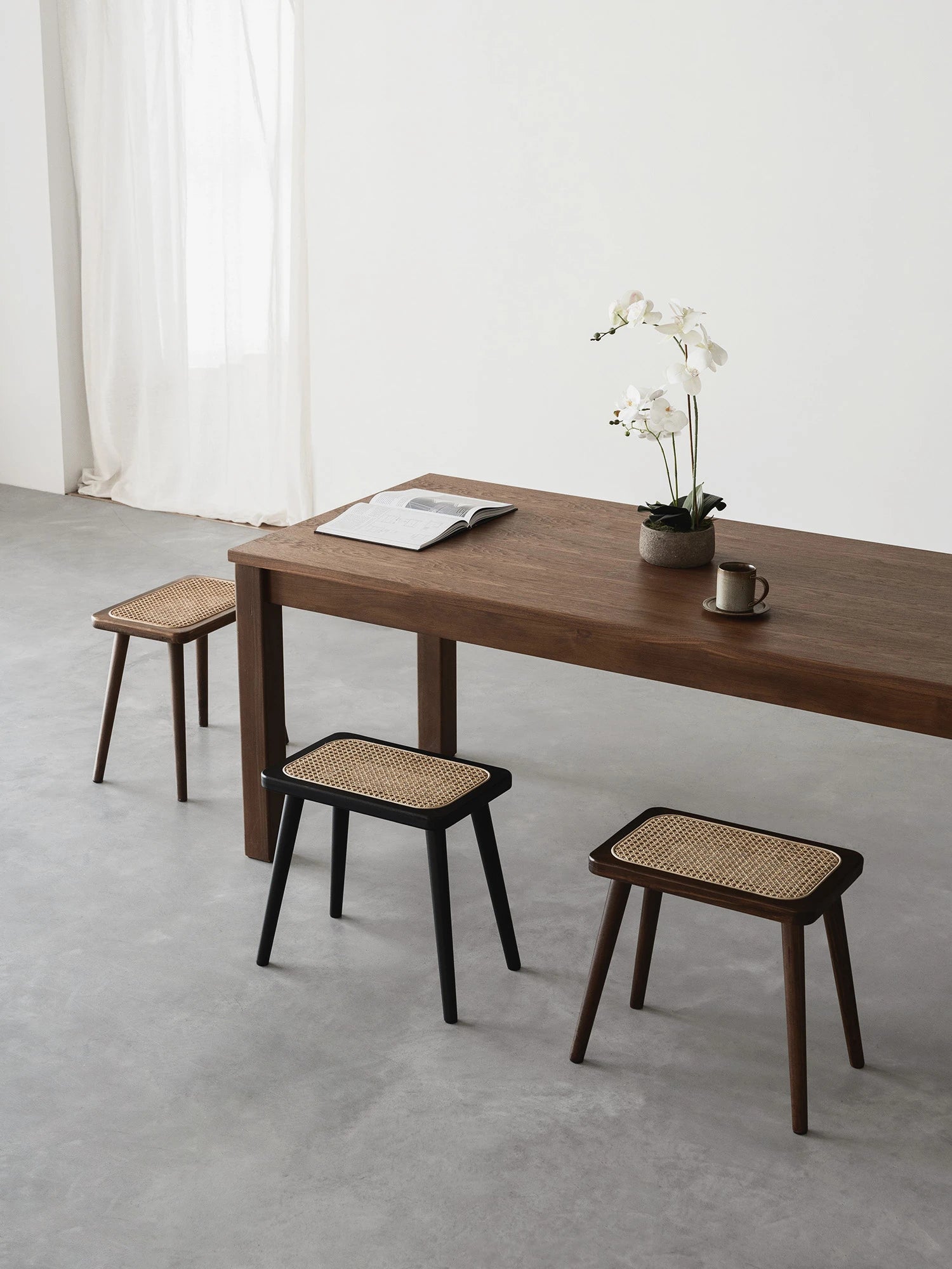 Rectangular Wood Stool