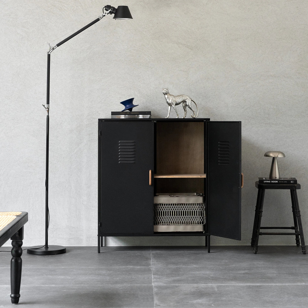 Lutria 31"x38" Accent Cabinet