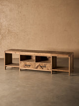 Acadia Fully-Assembled TV Stand for Up to 80" TV