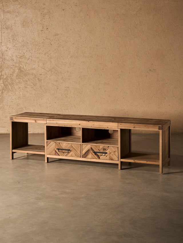 Acadia Fully-Assembled TV Stand for Up to 80" TV