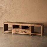 Acadia Fully-Assembled TV Stand for Up to 80" TV