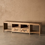 Acadia Fully-Assembled TV Stand for Up to 80" TV