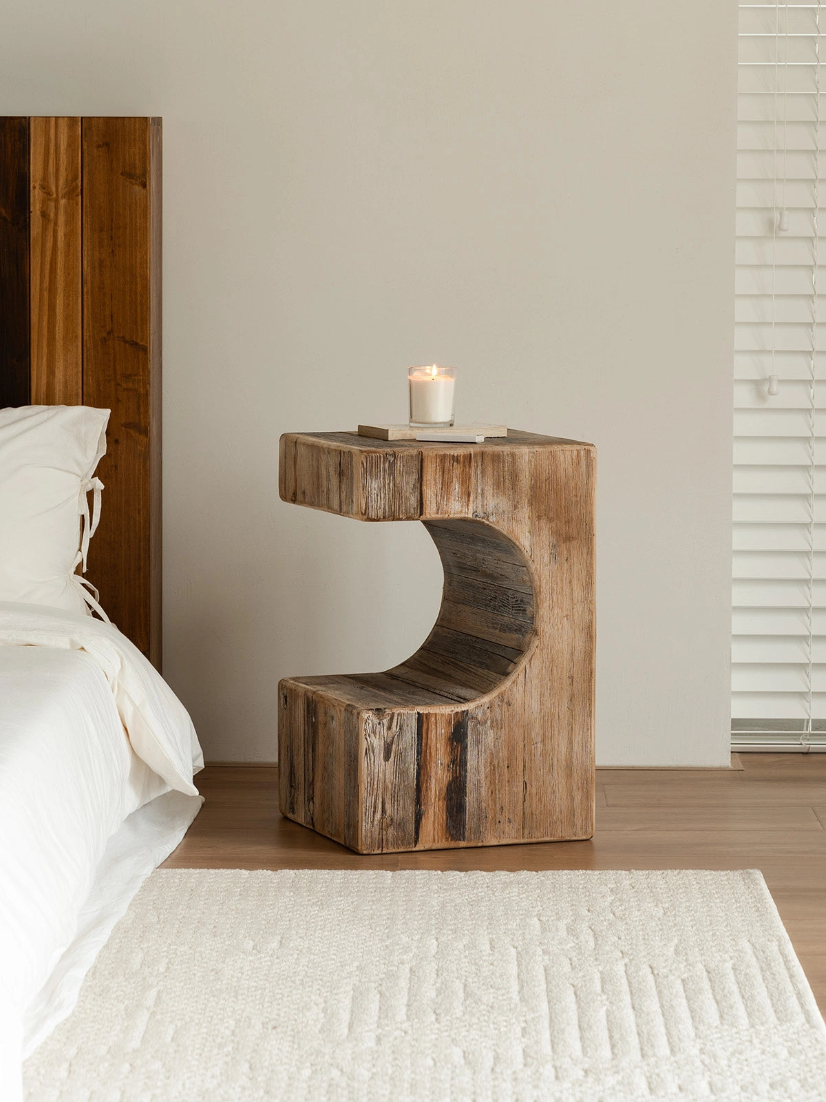 Mason C-Shape Side Table