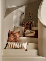 Siena 12" x 24" Macramé Lumbar Cushion