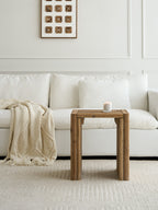 Alder 17" Reclaimed Wood Side Table