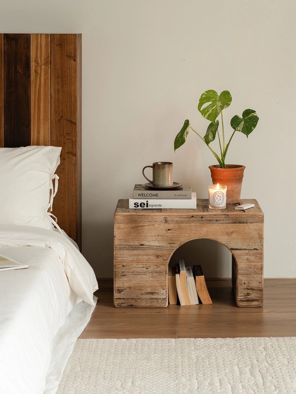 Mason C-Shape Side Table