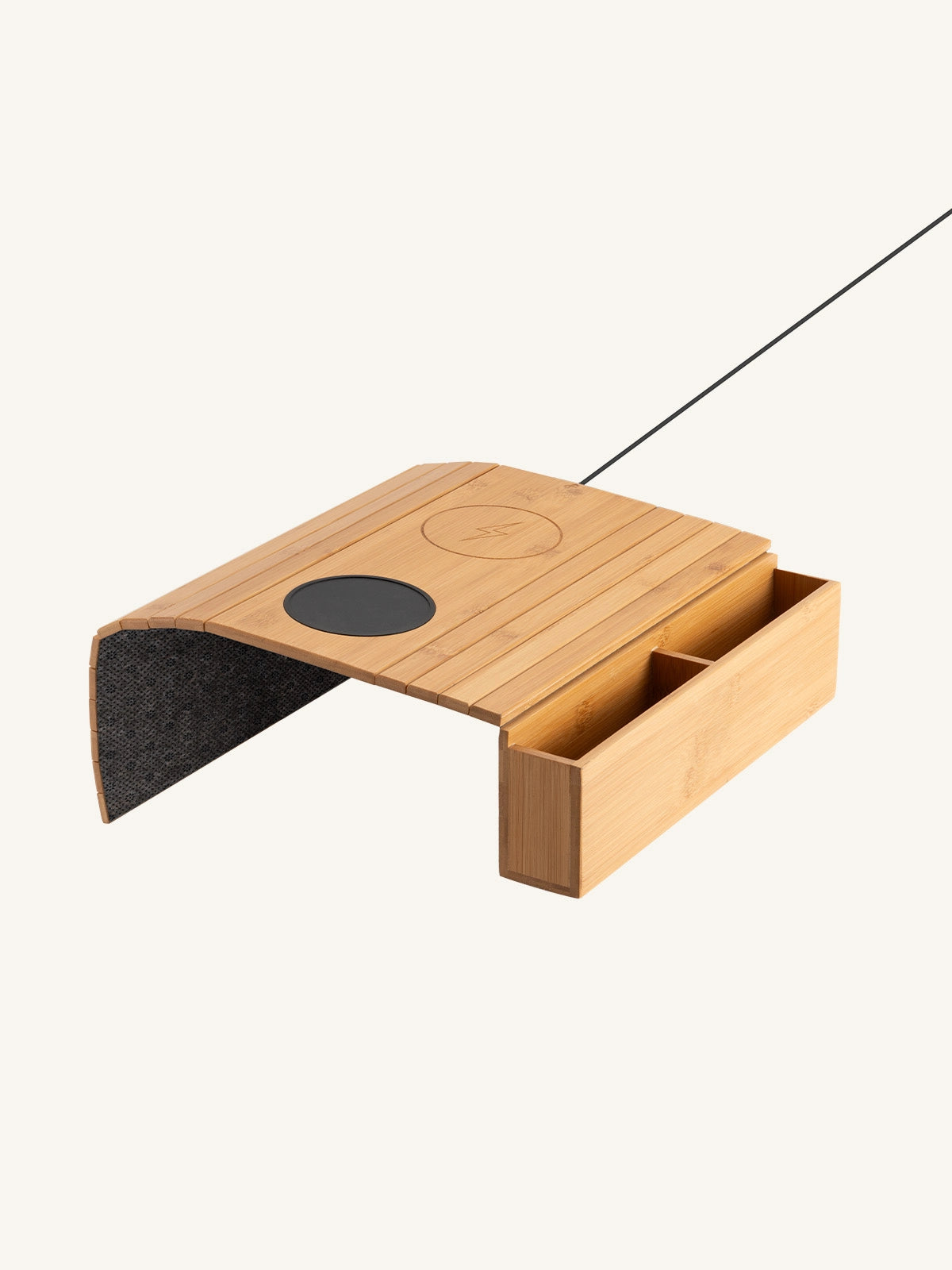 Bamboo Sofa Armrest Tray