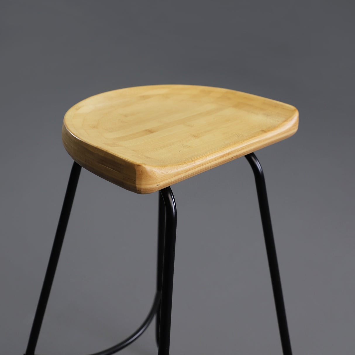 Natural Bamboo Bar Stool