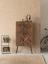 Acadia 50" Tall Accent Storage Cabinet