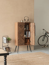 Acadia 50" Tall Accent Storage Cabinet