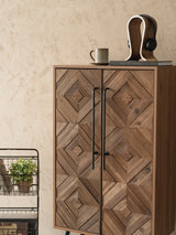 Acadia 50" Tall Accent Storage Cabinet