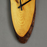 Natural Fir Wood Stem Clock