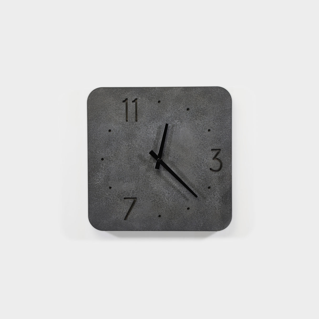 Cement-Accent Wall Clock