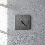 Cement-Accent Wall Clock